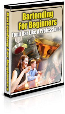Product picture Bartending for beginners - Learn Bartending 